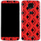 DC Comics Harley Quinn Logo Pattern Moto E5 Plus Skin
