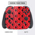 DC Comics Harley Quinn Logo Pattern Nintendo Switch Bundle Skin