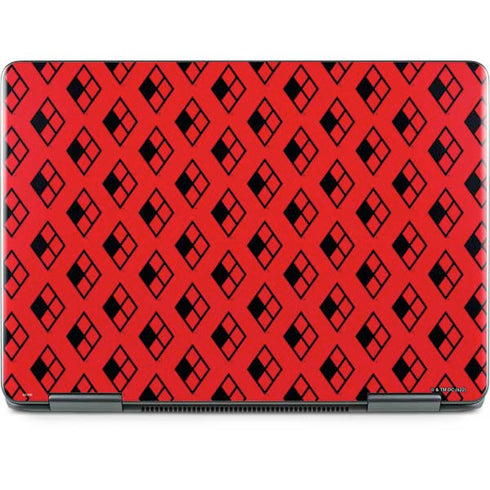 DC Comics Harley Quinn Logo Pattern Notebook 9 Pro 13in (2017) Skin