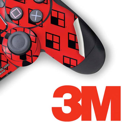 DC Comics Harley Quinn Logo Pattern PS4 Pro/Slim Controller Skin