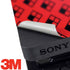 DC Comics Harley Quinn Logo Pattern PS4 Slim Skin