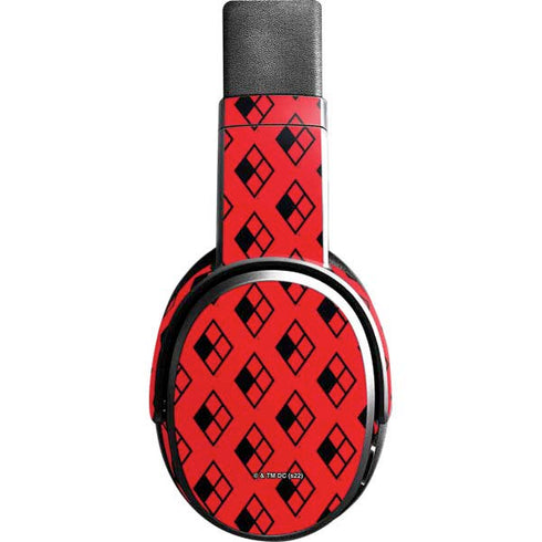 DC Comics Harley Quinn Logo Pattern Skullcandy Crusher Wireless Skin