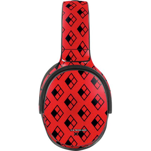 DC Comics Harley Quinn Logo Pattern Skullcandy Venue Skin