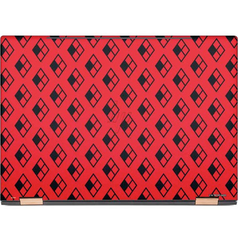 DC Comics Harley Quinn Logo Pattern HP Spectre Skin