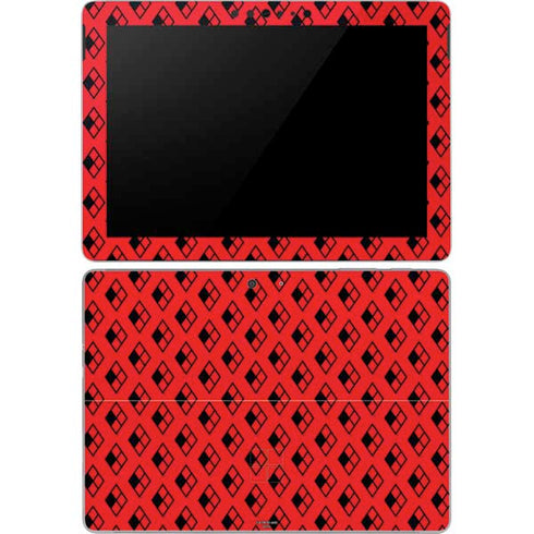 DC Comics Harley Quinn Logo Pattern Surface Go Skin
