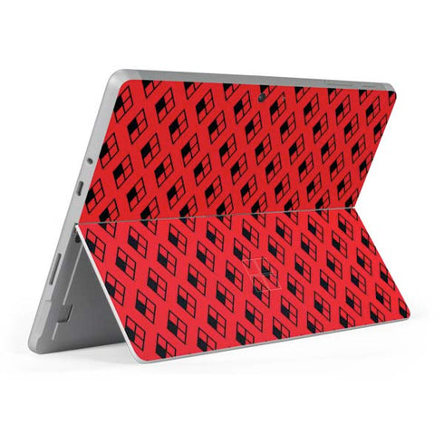 DC Comics Harley Quinn Logo Pattern Surface Go Skin