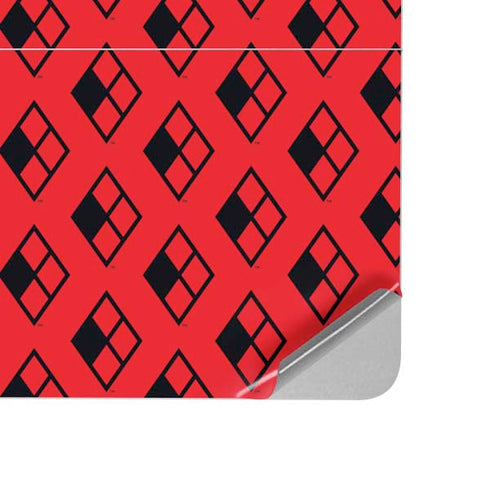 DC Comics Harley Quinn Logo Pattern Surface Laptop Studio Skin