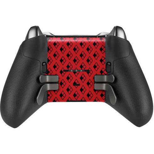 DC Comics Harley Quinn Logo Pattern Xbox Elite Wireless Controller Series 2 Skin