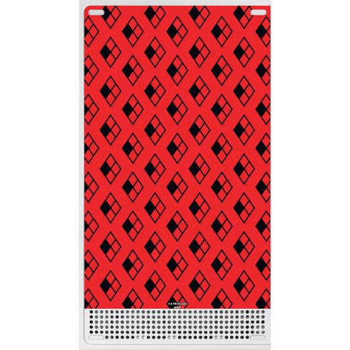 DC Comics Harley Quinn Logo Pattern Xbox Series S Bundle Skin