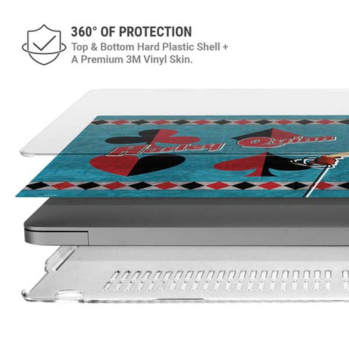 DC Comics Bombshells Harley Quinn MacBook Pro 16in (2021-25) Case plus Skin