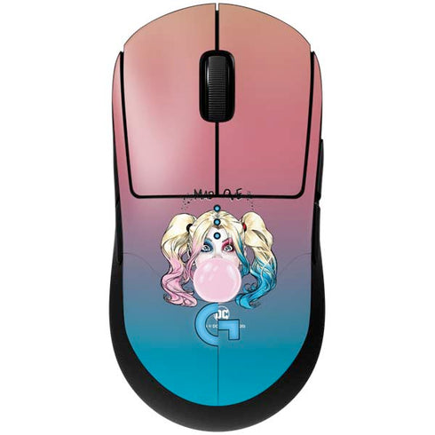 DC Comics Harley Quinn Mad Love G Pro Wireless Gaming Mouse Skin