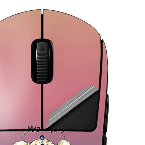 DC Comics Harley Quinn Mad Love G Pro Wireless Gaming Mouse Skin