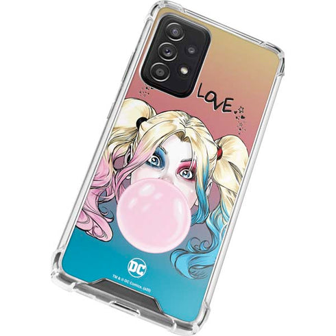 DC Comics Harley Quinn Mad Love Galaxy A52 5G Clear Case