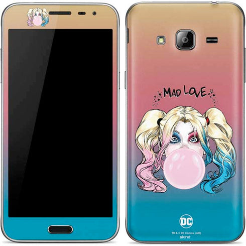 DC Comics Harley Quinn Mad Love Galaxy J3 Skin
