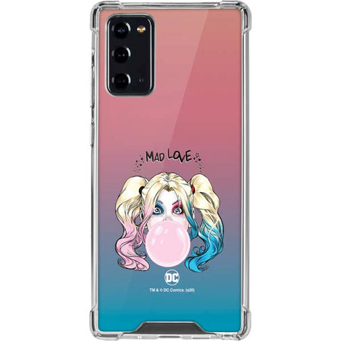 DC Comics Harley Quinn Mad Love Galaxy Note20 5G Clear Case