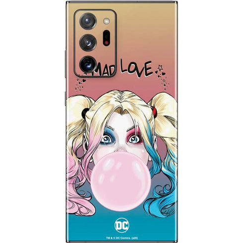 DC Comics Harley Quinn Mad Love Galaxy Note20 Ultra 5G Skin