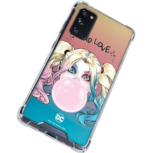 DC Comics Harley Quinn Mad Love Galaxy S20 FE Clear Case
