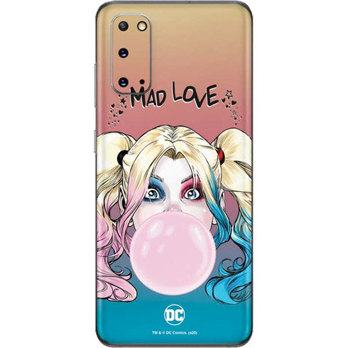 DC Comics Harley Quinn Mad Love Galaxy S20 Skin