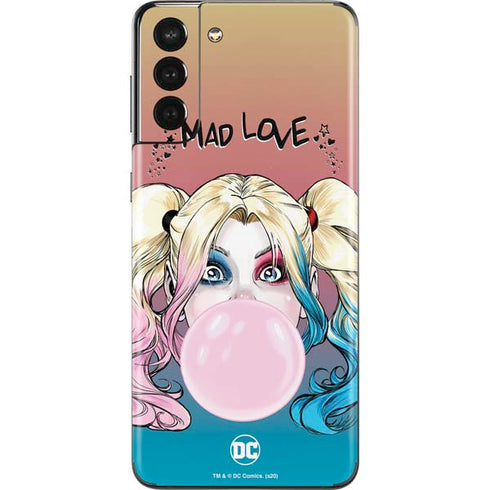 DC Comics Harley Quinn Mad Love Galaxy S21 Plus 5G Skin