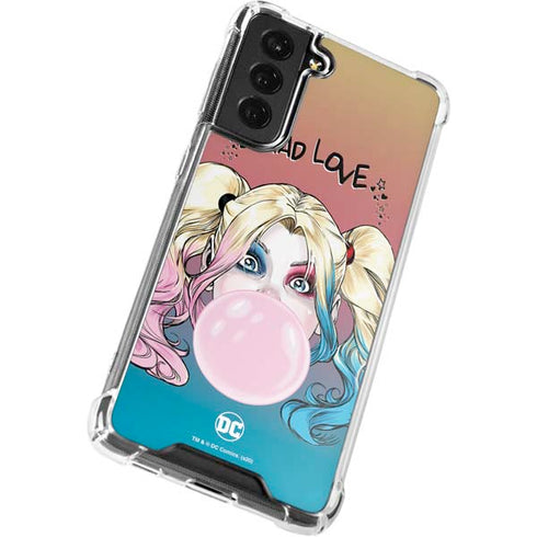 DC Comics Harley Quinn Mad Love Galaxy S22 Plus Clear Case
