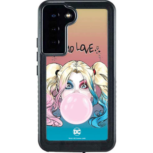 DC Comics Harley Quinn Mad Love Galaxy S23 Plus Waterproof Case