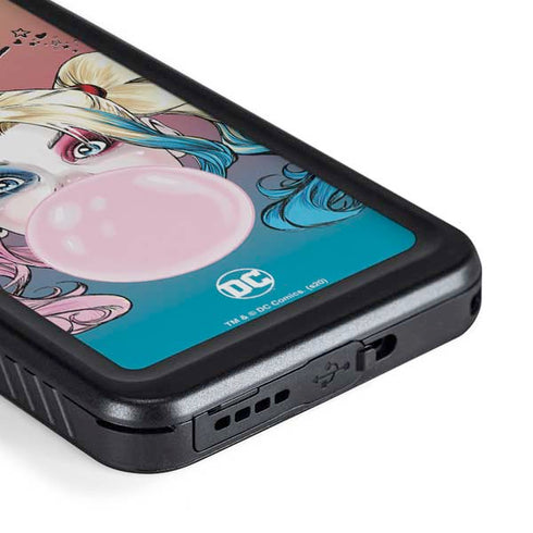 DC Comics Harley Quinn Mad Love Galaxy S23 Plus Waterproof Case
