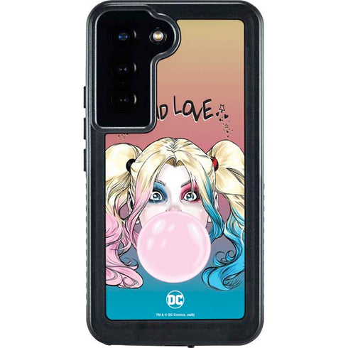 DC Comics Harley Quinn Mad Love Galaxy S23 Waterproof Case