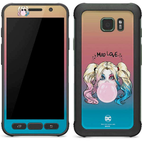DC Comics Harley Quinn Mad Love Galaxy S7 Active Skin