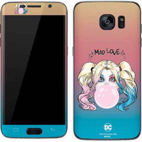 DC Comics Harley Quinn Mad Love Galaxy S7 Skin