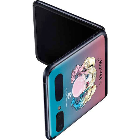 DC Comics Harley Quinn Mad Love Galaxy Z Flip Skin