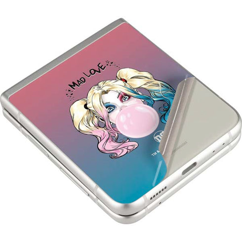 DC Comics Harley Quinn Mad Love Galaxy Z Flip3 5G Skin