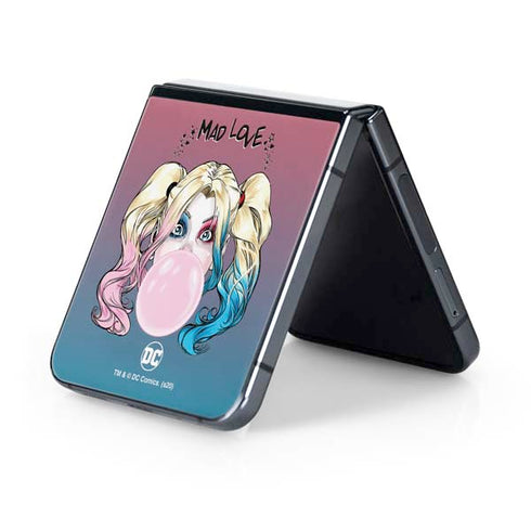 DC Comics Harley Quinn Mad Love Galaxy Z Flip5 5G Skin