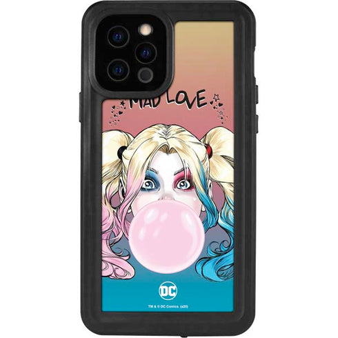 DC Comics Harley Quinn Mad Love iPhone 12 Pro Waterproof Case