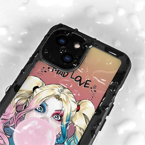 DC Comics Harley Quinn Mad Love iPhone 13 Mini Waterproof Case