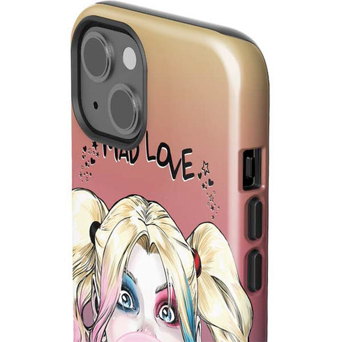 DC Comics Harley Quinn Mad Love iPhone 15 Impact Case