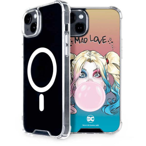 DC Comics Harley Quinn Mad Love iPhone 15 Plus MagSafe Case