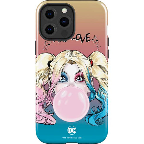 DC Comics Harley Quinn Mad Love iPhone 15 Pro Max Impact Case