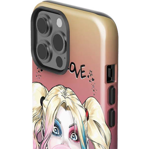 DC Comics Harley Quinn Mad Love iPhone 15 Pro Max Impact Case