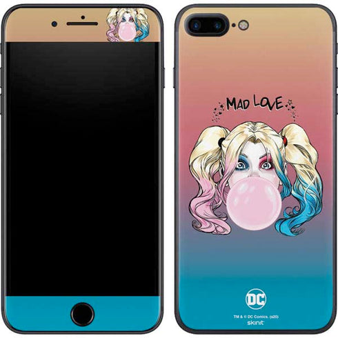 DC Comics Harley Quinn Mad Love iPhone 8 Plus Skin