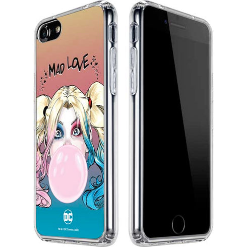 DC Comics Harley Quinn Mad Love iPhone SE (2nd & 3rd Gen) Clear Case