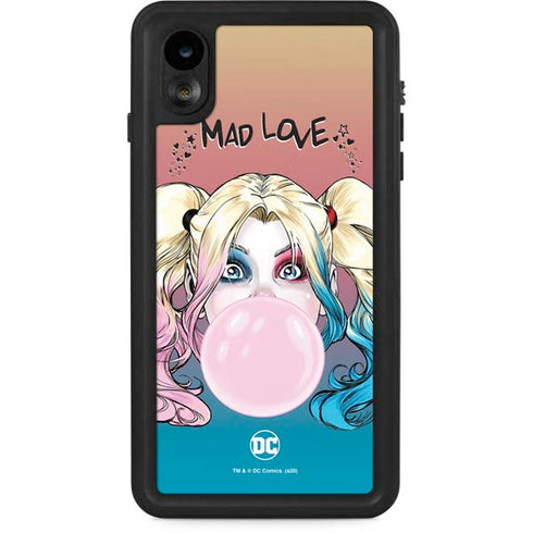 DC Comics Harley Quinn Mad Love iPhone XR Waterproof Case