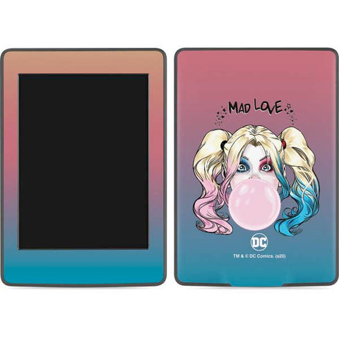 DC Comics Harley Quinn Mad Love Amazon Kindle Skin
