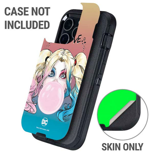 DC Comics Harley Quinn Mad Love Otterbox Defender iPhone Skin