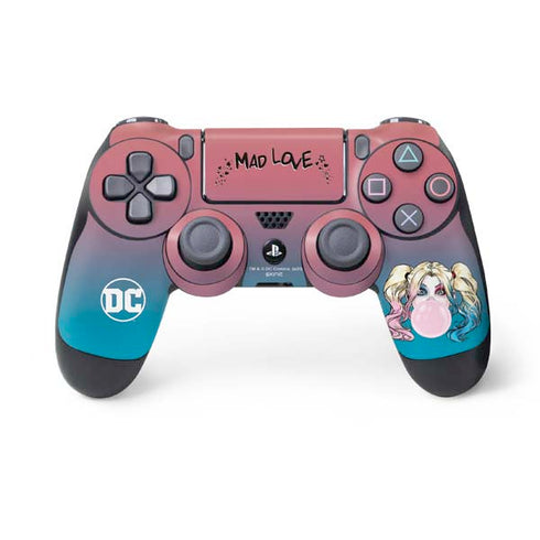 DC Comics Harley Quinn Mad Love PS4 Controller Skin