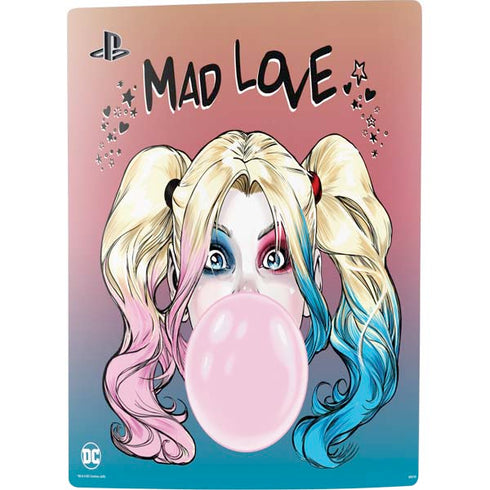 DC Comics Harley Quinn Mad Love PS5 Digital Edition Console Skin