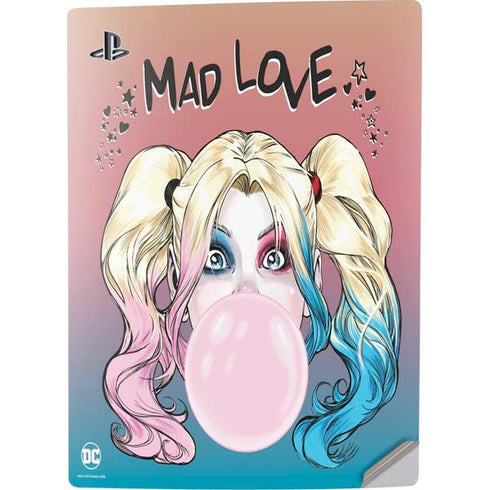 DC Comics Harley Quinn Mad Love PS5 Digital Edition Console Skin