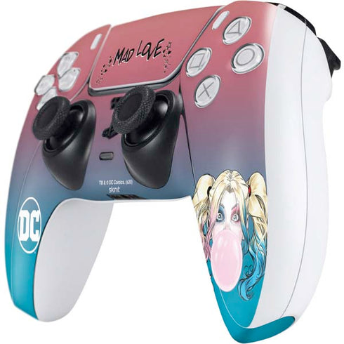 DC Comics Harley Quinn Mad Love PS5 Controller Skin