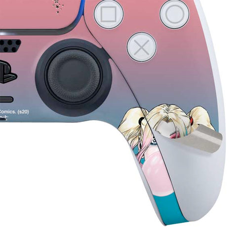 DC Comics Harley Quinn Mad Love PS5 Controller Skin