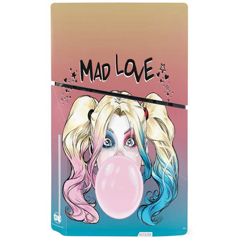DC Comics Harley Quinn Mad Love PS5 Slim Disk Console Skin