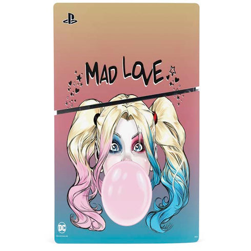 DC Comics Harley Quinn Mad Love PS5 Slim Digital Edition Bundle Skin